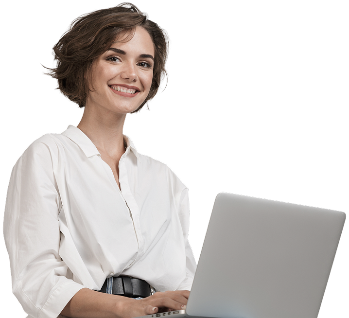 Doktor laptop ile çalışıyor